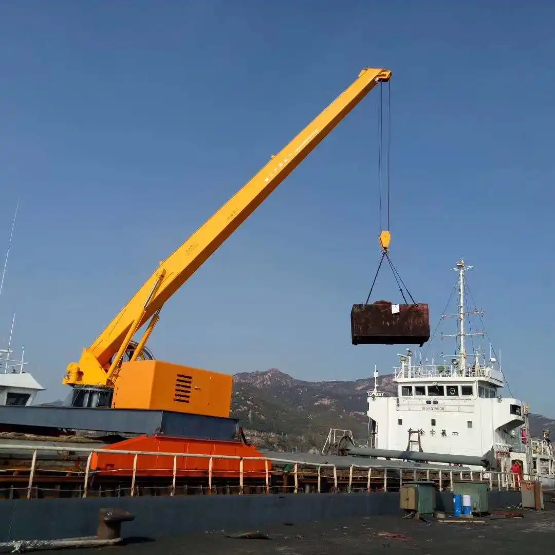 浙江温州甲板起重机厂家起重机的安全操作