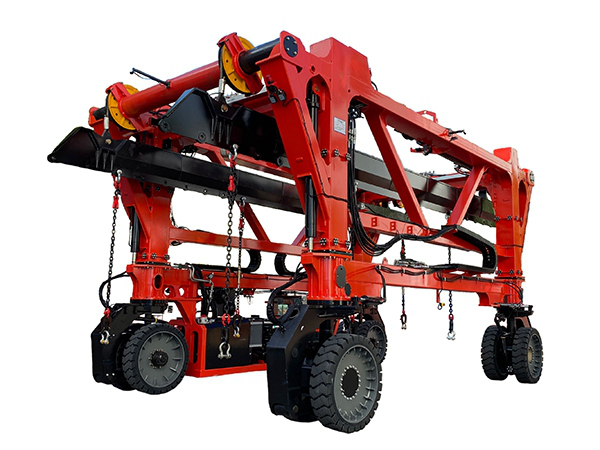 如何解决预制件跨运车的场地适应性的问题