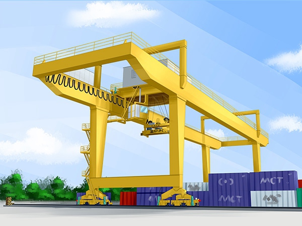 集装箱龙门吊吊具为何能快速切换不同尺寸