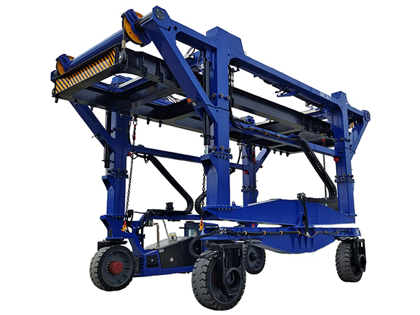 预制件跨运车如何实现重型构件的平稳搬运